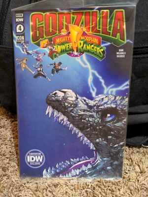 Godzilla vs. Mighty Morphin Power Rangers SDCC Comic Con 2023 EXCLUSIVE VARIANT-image