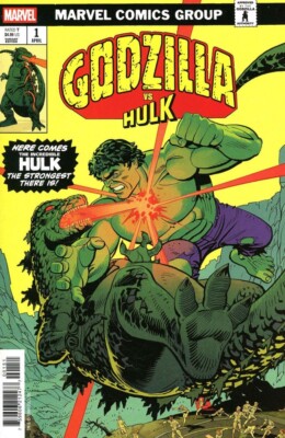 Godzilla vs. Hulk #1 Marvel Comics Leonardo Romero Variant Cover E Near Mint-image