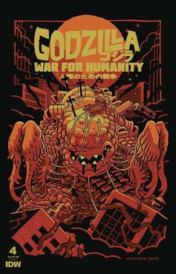 Godzilla: War for Humanity #4A VF/NM; IDW | we combine shipping-image