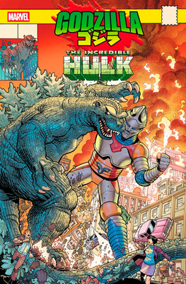 GODZILLA VS HULK #1 NICK BRADSHAW MONSTER HOMAGE VARIANT (16/04/2025)-image