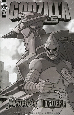 GODZILLA RIVALS MOTHRA #1 HEIGHT (1:10)  IDW PUB.  COMICS  STOCK IMG 2024-image