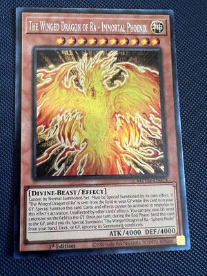 Yugioh The Winged Dragon of Ra-Immortal Phoenix MZTM-074 Collector's Rare 1st Ed-image
