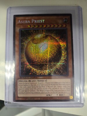 YU-Gi-Oh! winged dragon of ra sphere mode Asura Preist wrong name misprint-image