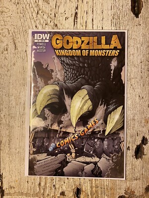 Godzilla Kingdom Of Monsters 1 NM IDW Retailer Variant-image