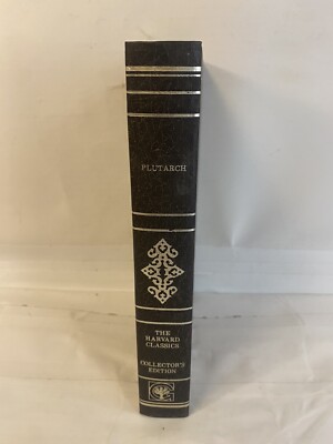 Vintage Harvard Classics 1980 Collector Edition Plutarch’s Lives Pericles Caesar-image