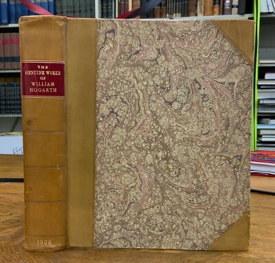 1808 Genuine Works of William Hogarth - Heavily Illustrated - Volume I ONLY-image