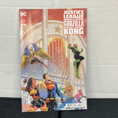 DC Comics DC COMICS JUSTICE LEAUGE VS GODZILLA VS KONG 5-image