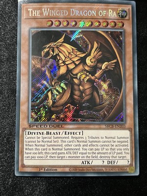 The Winged Dragon of Ra SBCB-EN203 Speed Duel: Battle City Box 1st Edition-image