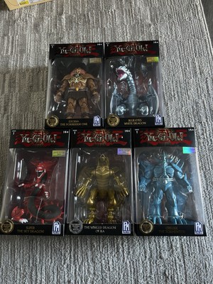 Yu-Gi-Oh PhatMojo Series 1 God SET OF 5 Figures New In Box.-image