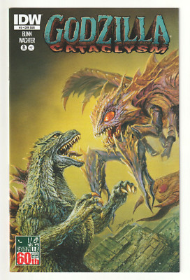 Godzilla Cataclysm (2014) #3 - Bob Eggleton Cover  - IDW-image