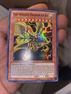 The Winged Dragon of Ra ORCS-ENSE2 Order of Chaos Limited Edition-image