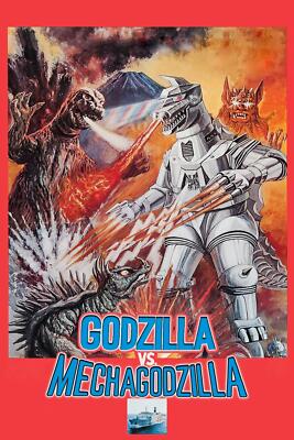 Godzilla vs Movie Poster Jigsaw Puzzle 120 300 Pieces Pick A Size Lot Up-image