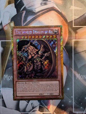 PGLD-EN031 - The Winged Dragon of Ra Unlimited - Gold Secret Rare -image