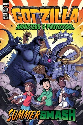 2023 IDW Comics Godzilla Monsters & Protectors Cover B #1-image
