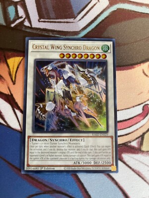 Crystal Wing Synchro Dragon  - RA02-EN029 - UR  - Rarity Collection 2-image
