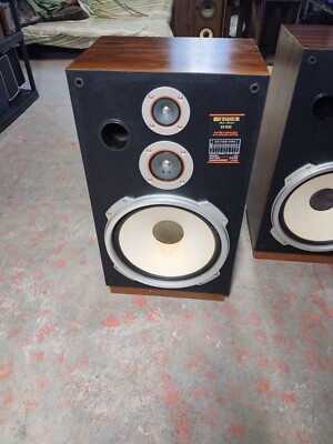 FISHER ST-832 SPEAKERS TESTED WORKING 15 INCH WOOFER VINTAGE PICK UP ONLY-image
