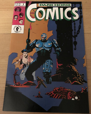 Dark Horse Comics #2; Mignola Cover; Robocop, Renegade, Time Cop, Predator; VF-image