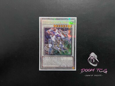 Yugioh! Crystal Wing Synchro Dragon RA02-EN029 QCR 1st Ed-image