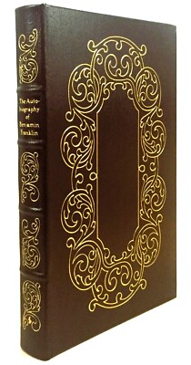 AUTOBIOGRAPHY of BENJAMIN FRANKLIN Easton Press -Collector’s Edition, LIKE NEW-image