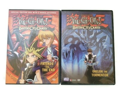 2 Yu-Gi-Oh! DVDs  ~ Friends 'Til the End and Obelisk the Tormentor - Tested-image