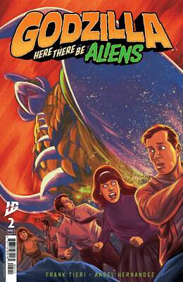 Godzilla: Here There Be Aliens #2 Variant B (Hernandez) (PRESALE 7/9/25)-image