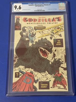 Godzilla's Monsterpiece Theatre #1 CGC 9.6 MAIN COVER A 1ST PRINT IDW COMIC 2024-image