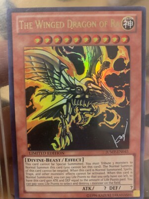 The Winged Dragon of Ra TN19-EN009 2019 Gold Sarcophagus Tin Limited Edition-image