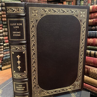 Franklin Library: SIGNED 60: VINCENT VAN GOGH: STONE: DUTCH ARTIST: NEW-image