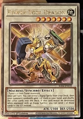 Yu-Gi-Oh! Power Tool Dragon RA04-EN135 Quarter Century Secret 1st Ed-image