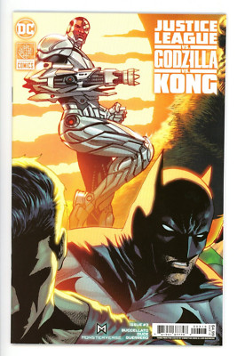 Justice League vs. Godzilla vs. Kong #3 - 3rd print variant 🟦🟥NM-image