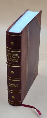 Marion Lawrance; A Memorial Biography 1925 [Leather Bound]-image