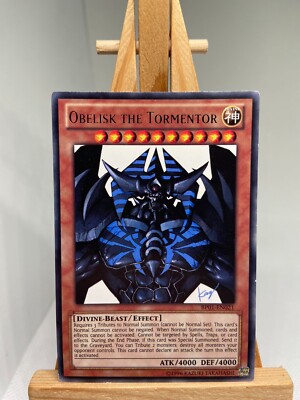 Obelisk The Tormentor - Black Rare BP01-EN021 - LP - YuGiOh-image