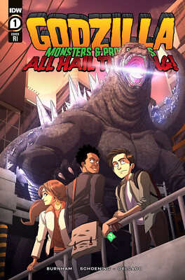 GODZILLA MONSTERS & PROTECTORS #1  YURCABA  (1:10)  IDW PUB  COMICS  STOCK IMG-image