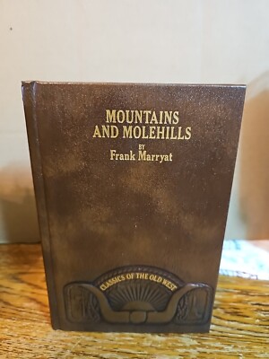 Time Life Classics Of The Old West Mountains And Molehills Frank Marryat Leather-image