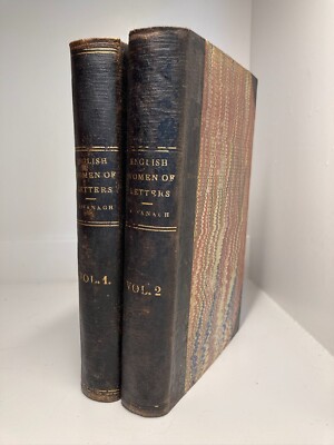 Julia Kavanagh / English Women of Letters / Two Volumes / 1st / 1863 Important!-image