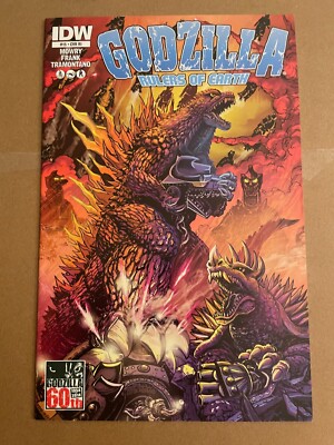 Godzilla Rulers of Earth 15 Jeff Zornow 1:10 Variant IDW 2014 Retailer Incentive-image