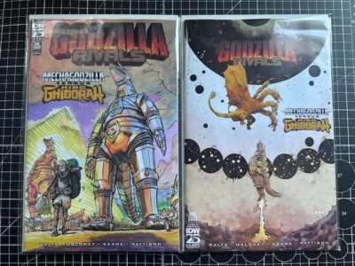 IDW Godzilla Rivals Mechagodzilla Vs King Ghidorah 1-Shot 2024-image