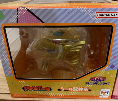 MEGATOON Yu-Gi-Oh! Duel Monsters The Winged Dragon of Ra Figure Yugioh Yu-gioh-image