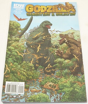 IDW Comics GODZILLA: GANGSTERS & GOLIATHS 1-5 (of 5) Complete Mini Series 2011-image