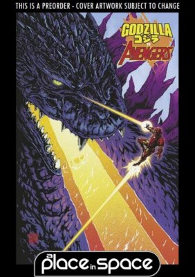 (WK25) GODZILLA VS AVENGERS #1G - TAKESHI OKAZAKI FOIL - PREORDER JUN 18TH-image