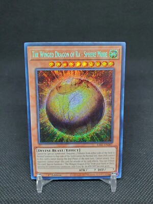 The Winged Dragon of Ra – Sphere Moon RA01-EN007 Secret Rare 1st Ed NM Yugioh-image