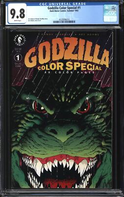 Godzilla Color Special (1992) #1 CGC 9.8 NM/MT-image