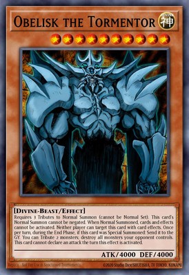 Yugioh RA04-EN116 - Obelisk The Tormentor - Platinum Secret Rare-image
