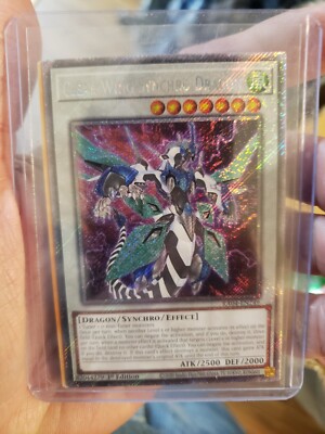 Clear Wing Synchro Dragon (Platinum Secret Rare) RA04-EN249 Quarter Century...-image