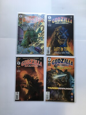 Dark Horse Comics Godzilla King of the Monsters Comic Lot of 4 #7, 9, 12, 15-image