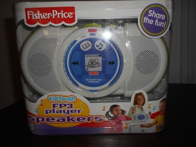 FISHER PRICE...KID-TOUGH FP3 SPEAKERS.....BRAND NEW-image