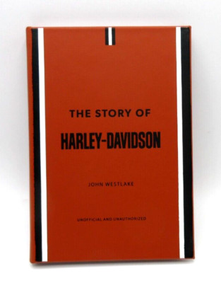 Story of Harley-Davidson Special Edition LEATHER BOUND Hardcover List$95-image