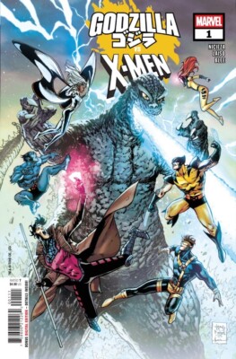 GODZILLA VS. X-MEN #1 MAIN COVER Tony Daniel MARVEL 2025-image