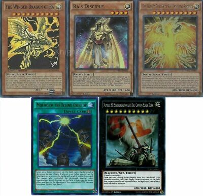 Yugioh Complete Winged Dragon of Ra Deck - Discipl **HOT** + Bonus-image