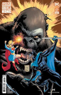 Justice League vs Godzilla vs Kong #4 (Of 7) Cover B Whilce Portacio Kong Card S-image